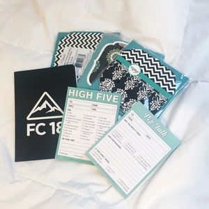 Cute Aqua Stationary! Notecards & more